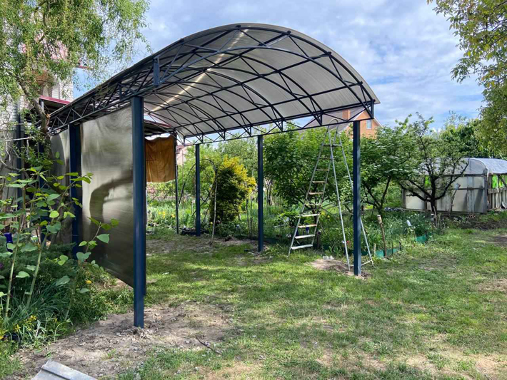 навіс над автомобілем купити