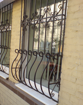 Решетки на окна - изготовление и установка Киев